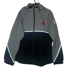 Snap Gray and Black Jacket